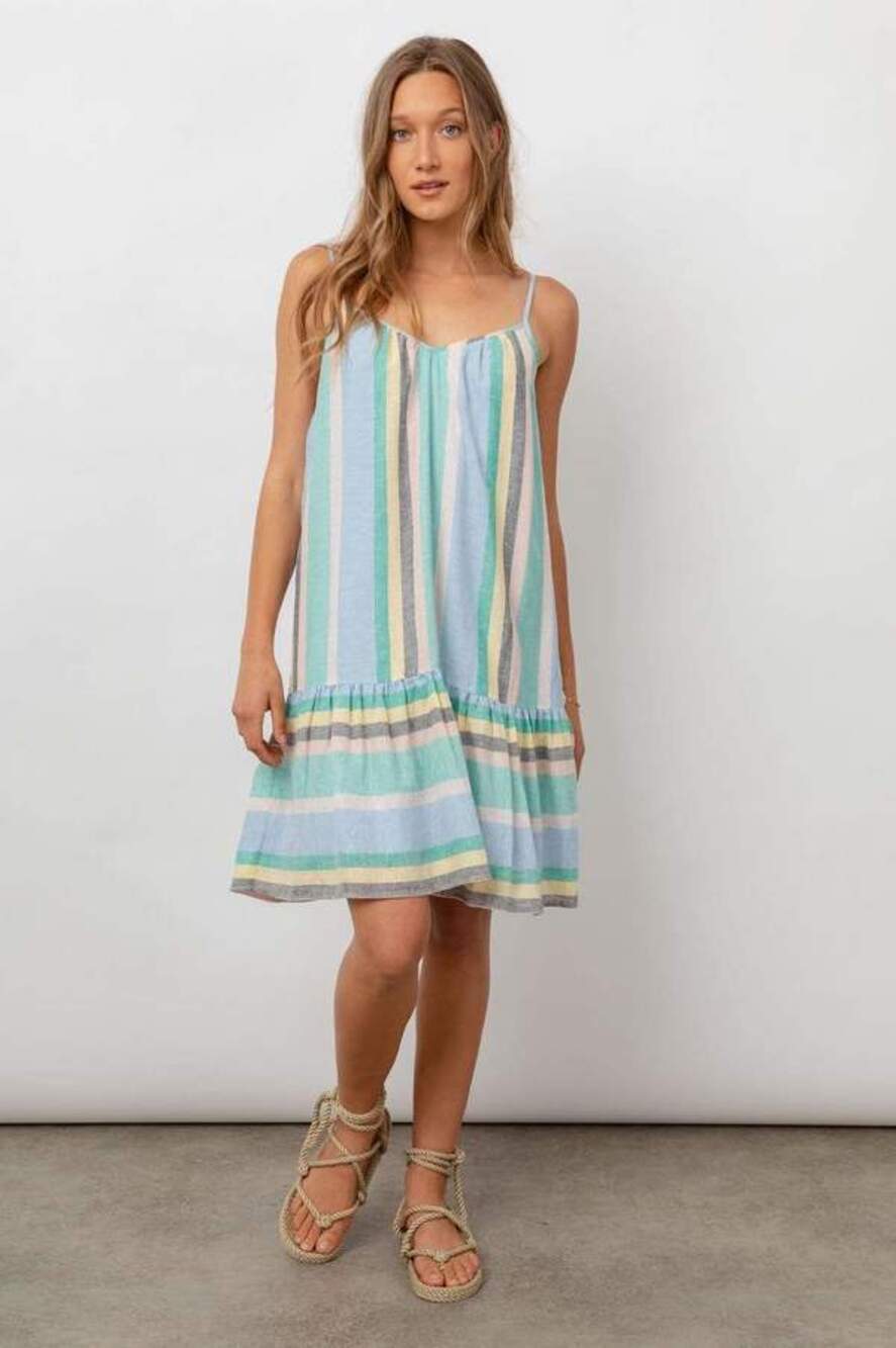 RAILS Women's Ari Dress in Jamaica Stripe Size Medium